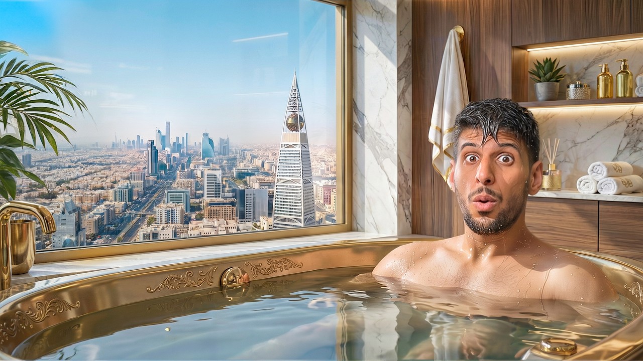 جربت افخم غرفه في السعودية مع تيم الابراج !!