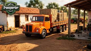 NEW BRAZILIAN GAME ON STEAM! TRANSPORTER: FARM, FREIGHT, AND OPEN WORLD SIMULATOR! screenshot 1
