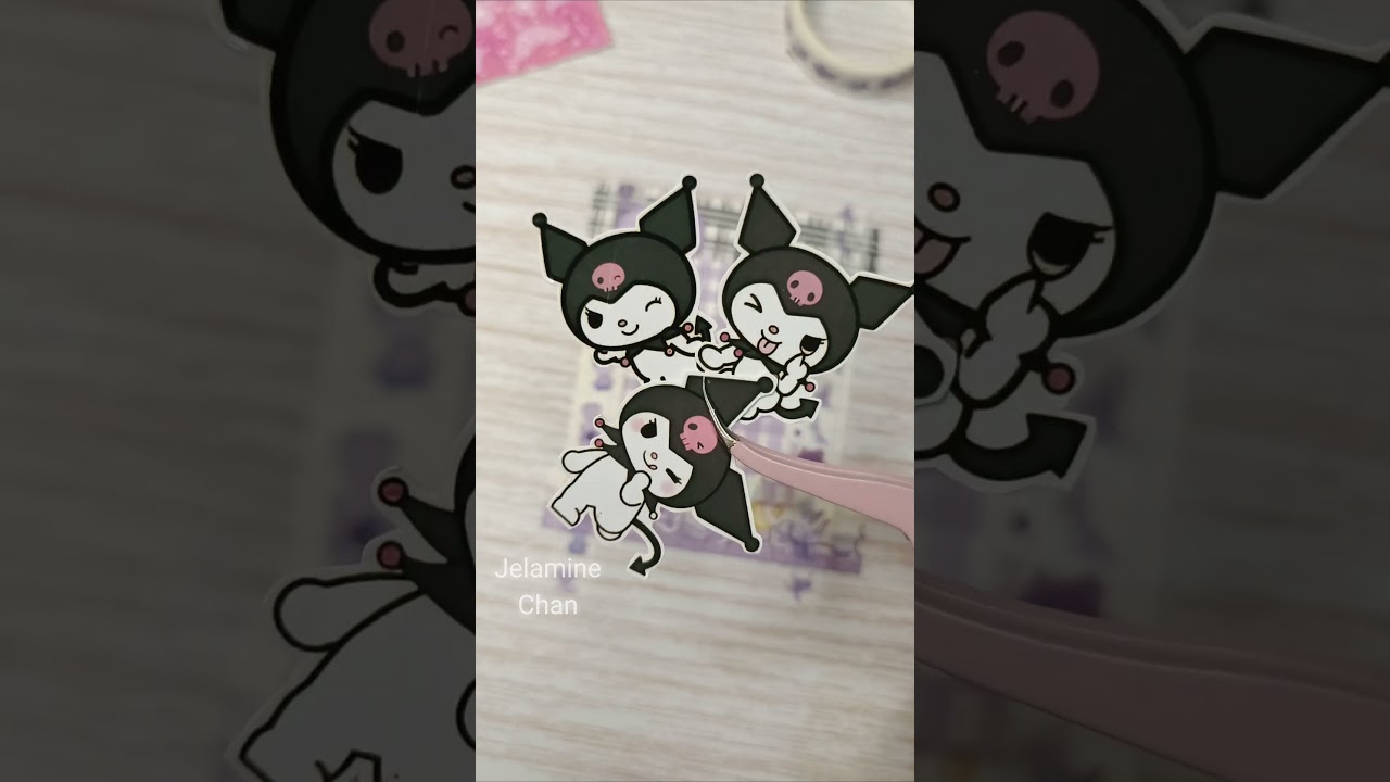 Sanrio Kuromi Mini Journal #sanrio #shorts