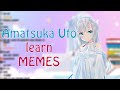 Chat teach Amatsuka Uto about MEMES