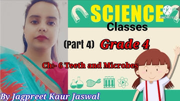 Grade 4 Science Chapter 6 Teeth and Microbes (Part 4) video lecture