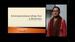 Entrepreneurship for Libraries