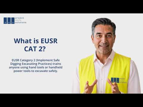What Is EUSR Cat 2? | Safe Digging & Excavation Explained