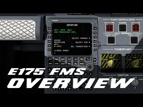 Embraer E-Jets by X-Crafts FMS Tutorial: 1. OVERVIEW - YouTube