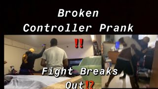 BROKEN CONTROLLER PRANK ON AJAH😭😱 (GONE VIOLENT⁉️) OWN THE MOMENT TV