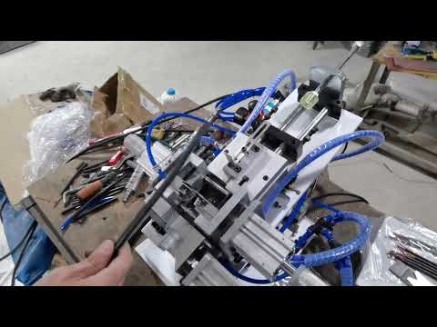 Pneumatic Stripping Machine for Inner and Outer Wire Processing