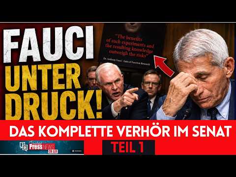 Exklusiv: Fauci unter Druck im US Senat Teil 1 #deutsch