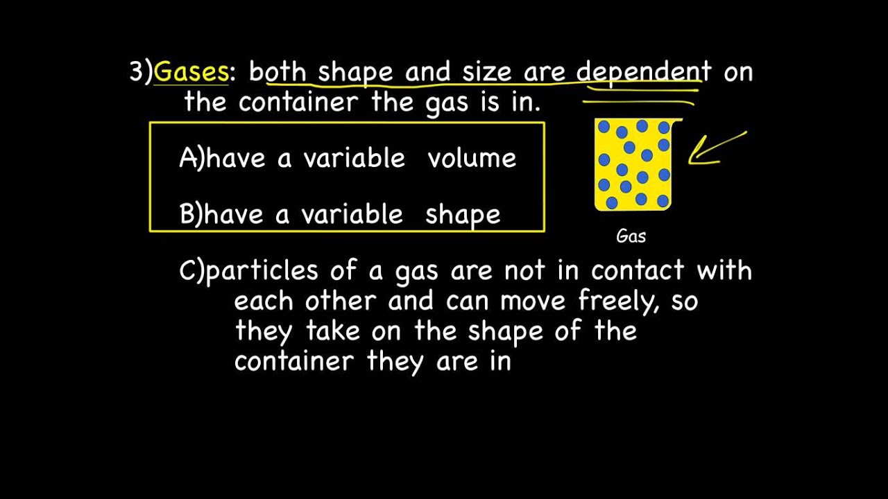 Characteristics of Gases Part 1 YouTube