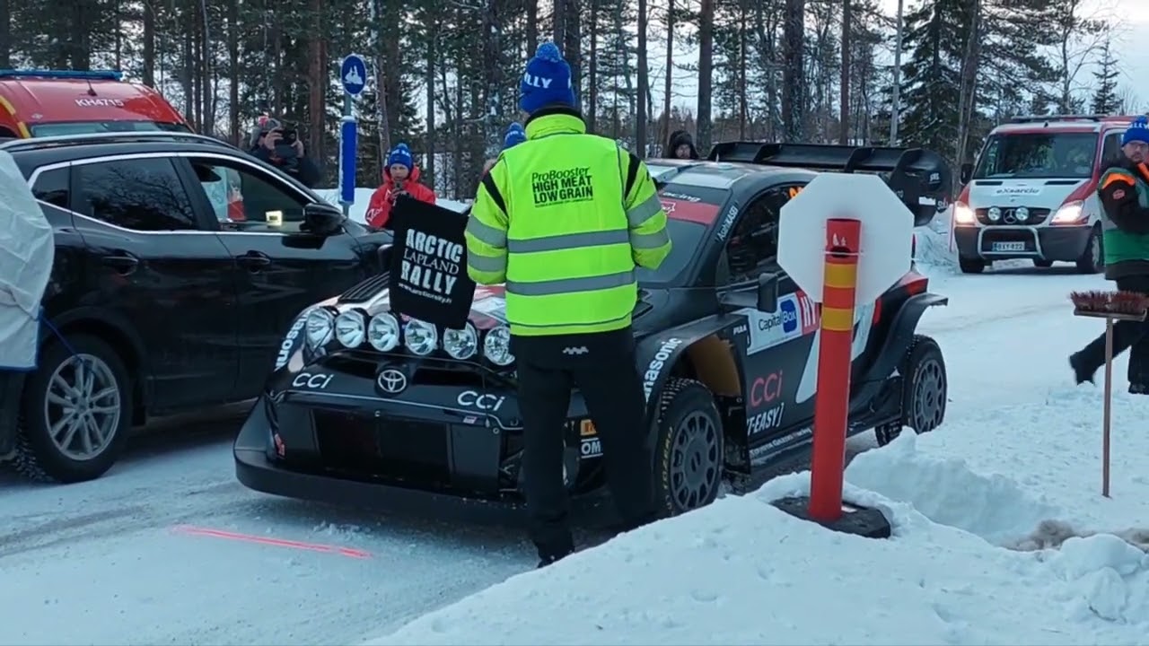 Arctic Lapland Rally 2024.