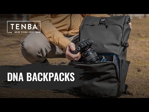 Tenba DNA Backpacks | Upgraded Do-It-All Mirrorless, DSLR Camera Workhorse Bags