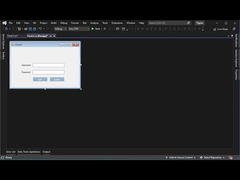 C# Login Admin Page or User Page by role and logout with local database. Part 2