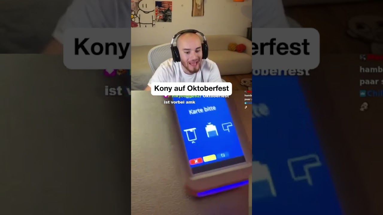 Marli reagiert auf Konygebony Oktoberfest Clip 