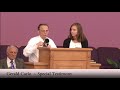 Special Testimony by Gerald Carlo (09-8-19)
