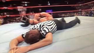 Shawn Michaels manhandles referees 1997