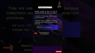 #24 | Wrapper Classes in Java?  #java #coding #javaee