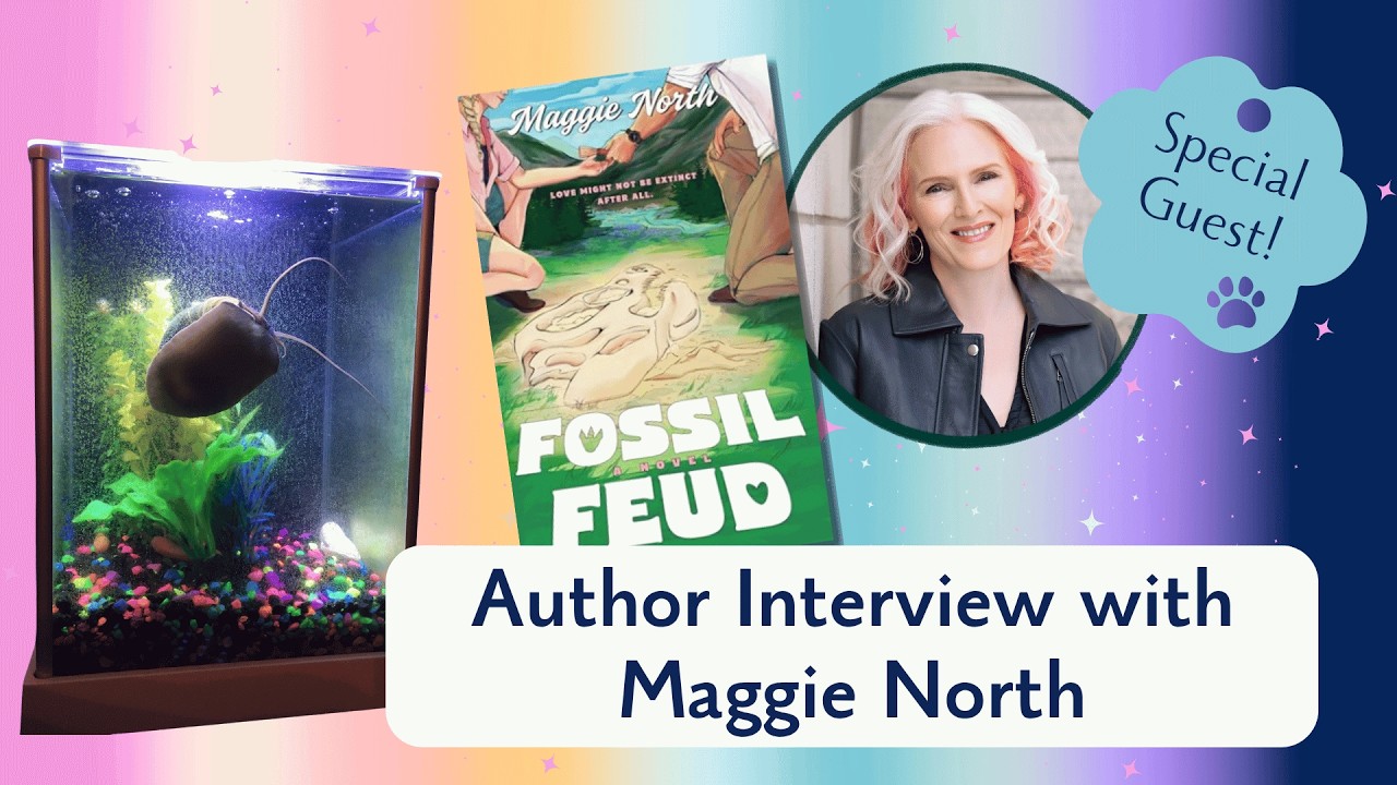 Mystery Tea, Dinosaur Friends, Author Maggie North | Books I Read with My Cat Ep 41