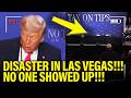 Trump has DISASTER SPEECH before TINY CROWD…IN VEGAS!!!