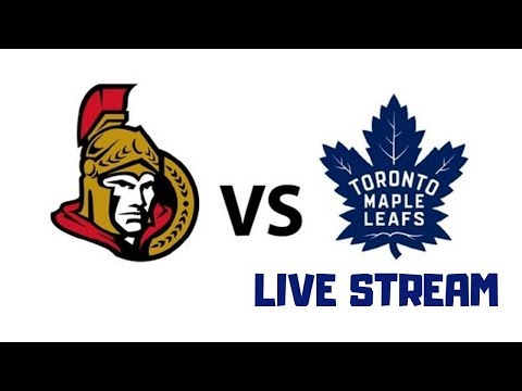 Ottawa Senators vs Toronto Maple Leafs Live | NHL 2019-20 Opening Night | Play By Play Stream ...