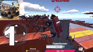 Battle Racer : zombie island - Gameplay Walkthrough part 1(iOS,Android) screenshot 1