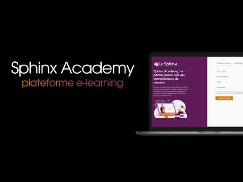 Présentation de Sphinx Academy, la plateforme de e-learning dédiée à Sphinx Declic