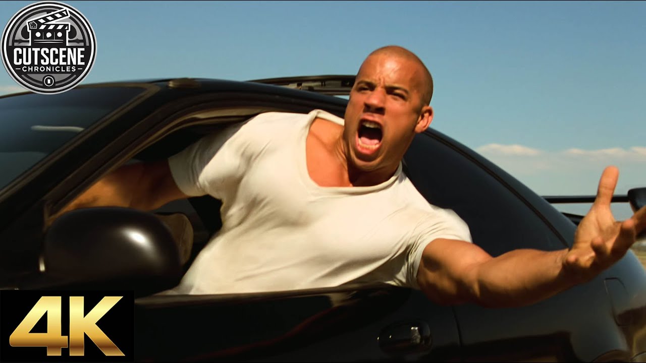 [4K UHD] Dom’s Crew’s Truck Hijack Goes Wrong CUTSCENE | The Fast and the Furious (2001)