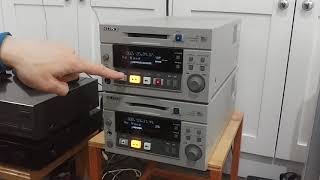 Sony MDS B5 B6 minidisc decks 001