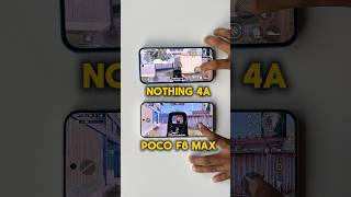 Poco X8 Pro Max vs Nothing 4a Pro PUBG Test 🔥 9000mAh Battery vs 144Hz Display!