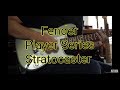 Examen de la stratocaster fender player series