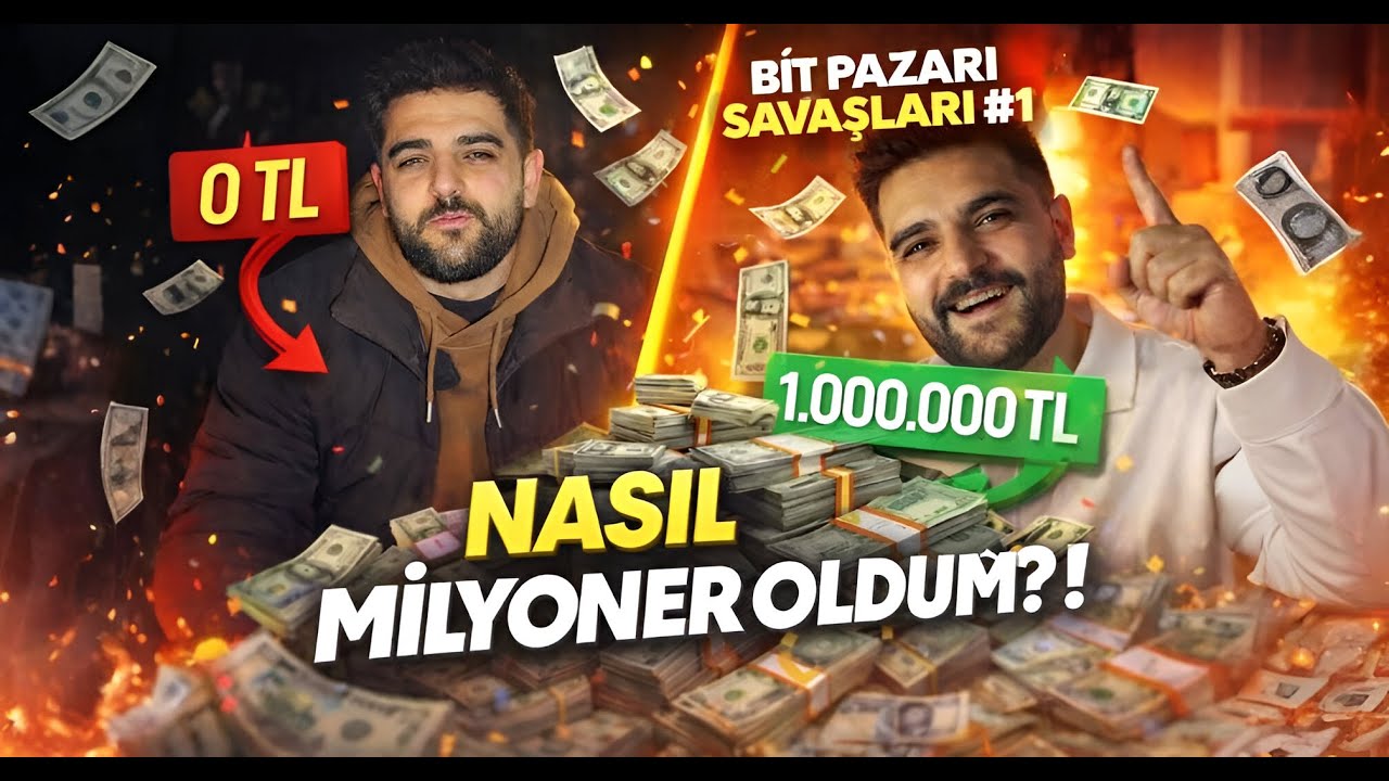 2000 TL İLE BİT PAZARINDAN ZENGİN OLMAK /  BİTPAZARI SAVAŞLARI #1