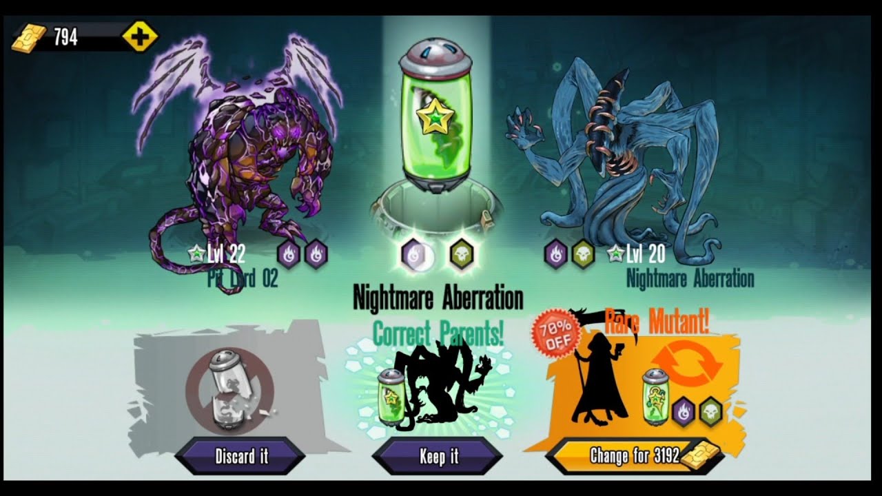 Nightmare Aberration Gold Cross Breed