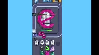 Pixel Flow Level 151. Walkthrough Gameplay