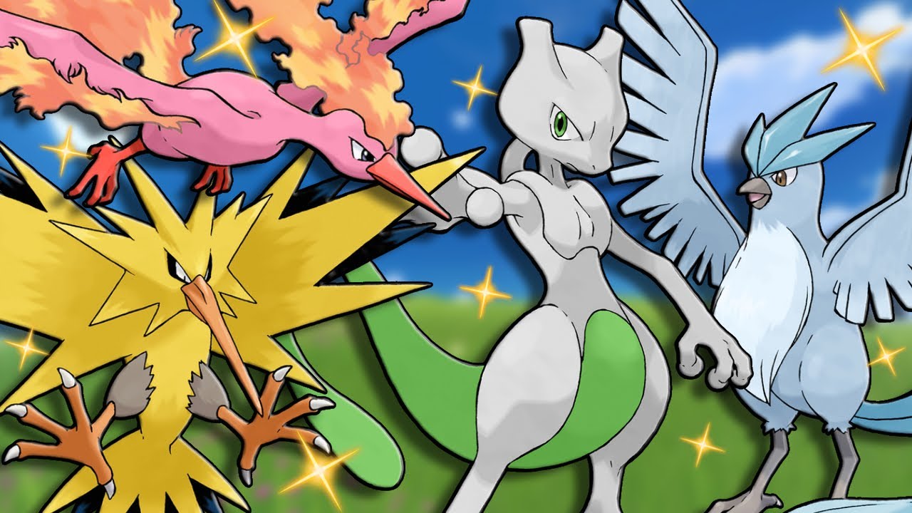 Поймать ВСЕХ легендарных сияющих покемонов 1-го поколения в Let’s GO