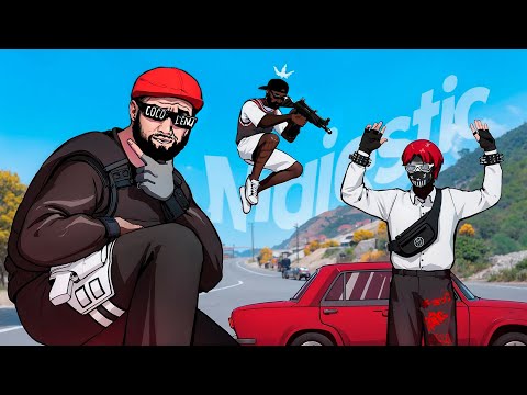 ЧЕЧЕНЕЦ МАГА ПОД БЛАТОМ НОНРП АДМИНА В ГТА 5 РП / MAJESTIC RP