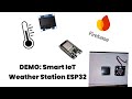Smart IoT Weather Station ESP32 | Monitoring Suhu & Kelembapan + Firebase + Web Dashboard