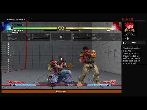 STREET FIGHTER V Just Practicing Kage Setups v 2