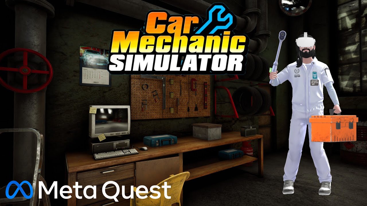 Virtual Garage is Open Car Mechanic Simulator Quest 2 YouTube