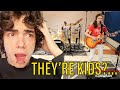 WTF, The Warning just BLEW my MIND! Enter Sandman FIRST TIME reaction