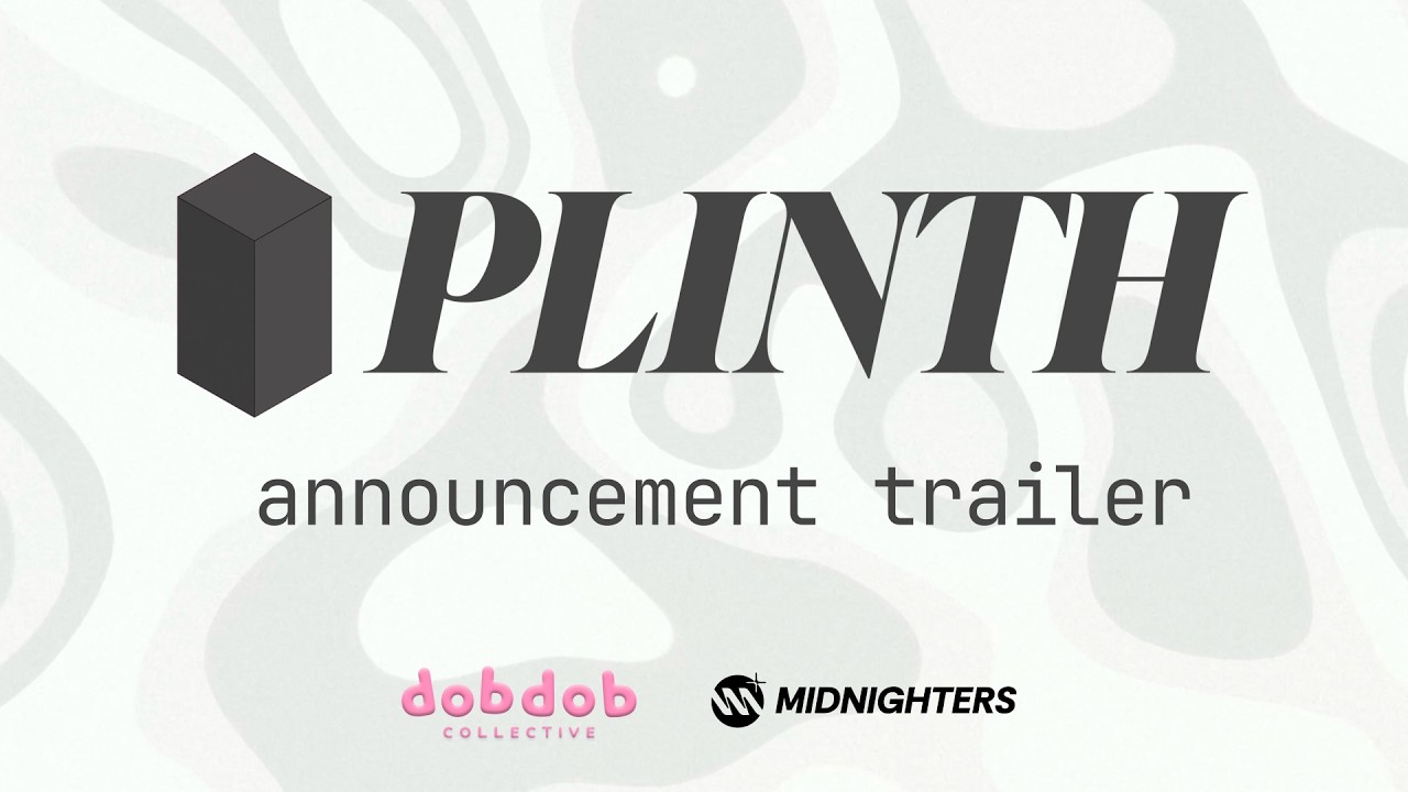 Puzzle Game "PLINTH" Announced & Trailer Track Release 🗿