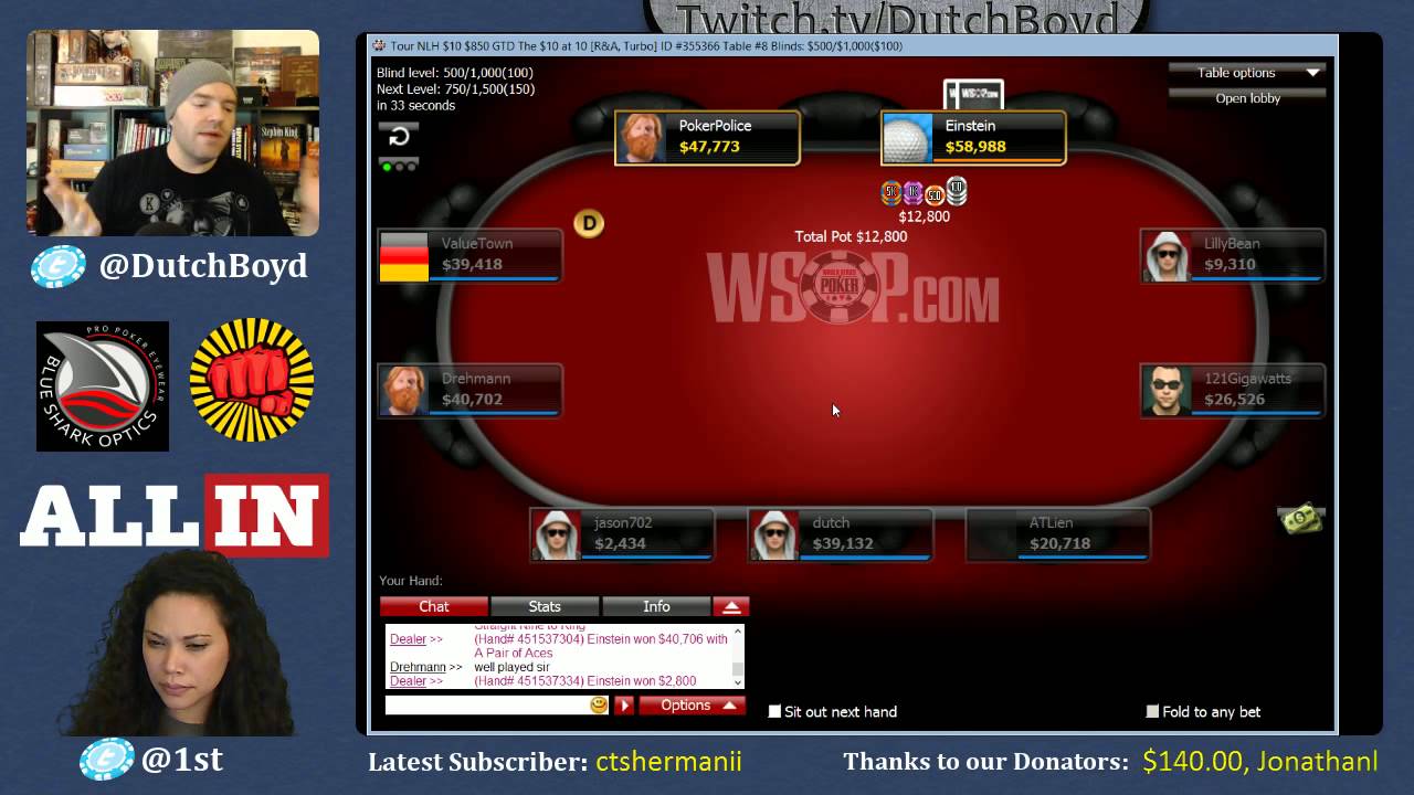 Dutch Boyd's Friday Night Online Poker Grind on YouTube