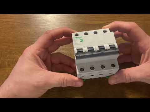 Автоматический выключатель Schneider Electric 4 Р 16 А тип С EZ9 (EZ9F34416)