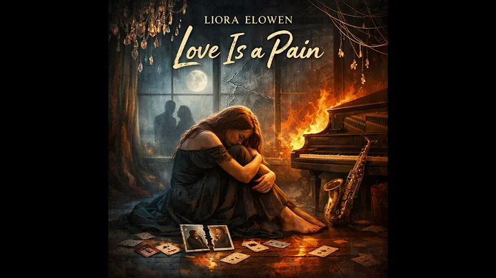 Love Is a Pain – Emotional Piano & Sax Ballad by Liora Elowen | Cinematic Pop-Rock