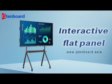 Qtenboard Interactive Flat Panels: Smart Statistics & Data Visualization Demo 📊✨