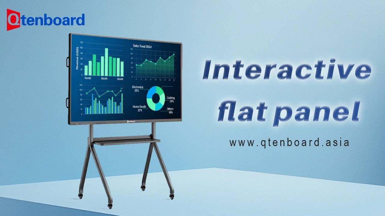 Qtenboard Interactive Flat Panels: Smart Statistics & Data Visualization Demo 📊✨