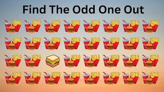 Find The Odd Emoji | Emoji | How Good Are Your Eyes