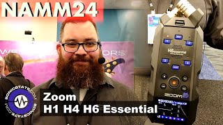 NAMM 2024  Zoom  H1 H4 H6 Essential 32 Bit Float