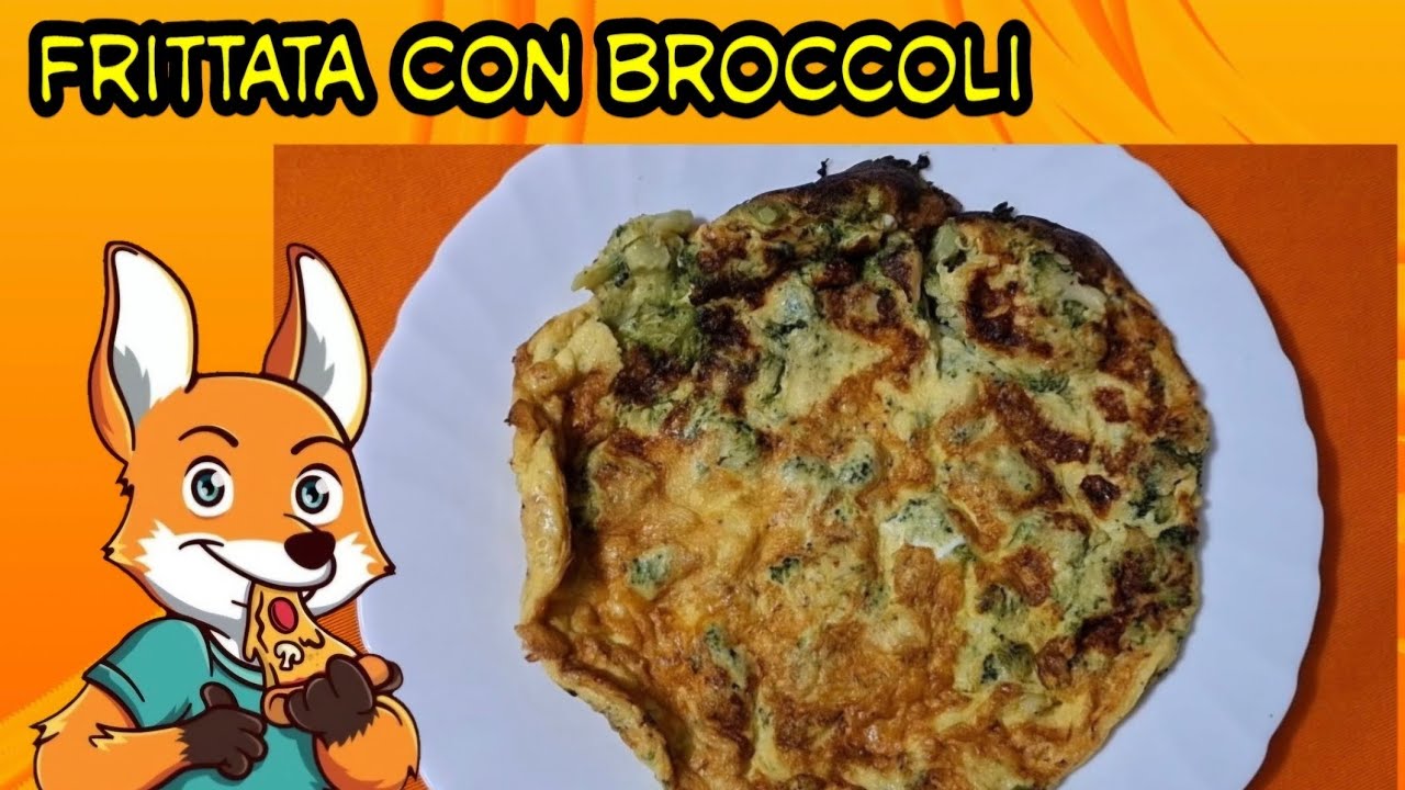 Frittata con i broccoli semplice ma buonissima! 😋