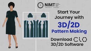 Introduction to 3D/2D Pattern Making [TELUGU] | CLO3D | NIMT - National Institute of Master Tailor screenshot 5