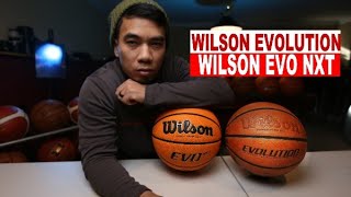 Wilson Evo NXT and Wilson Evolution Basketball REVIEW (comparison) screenshot 5