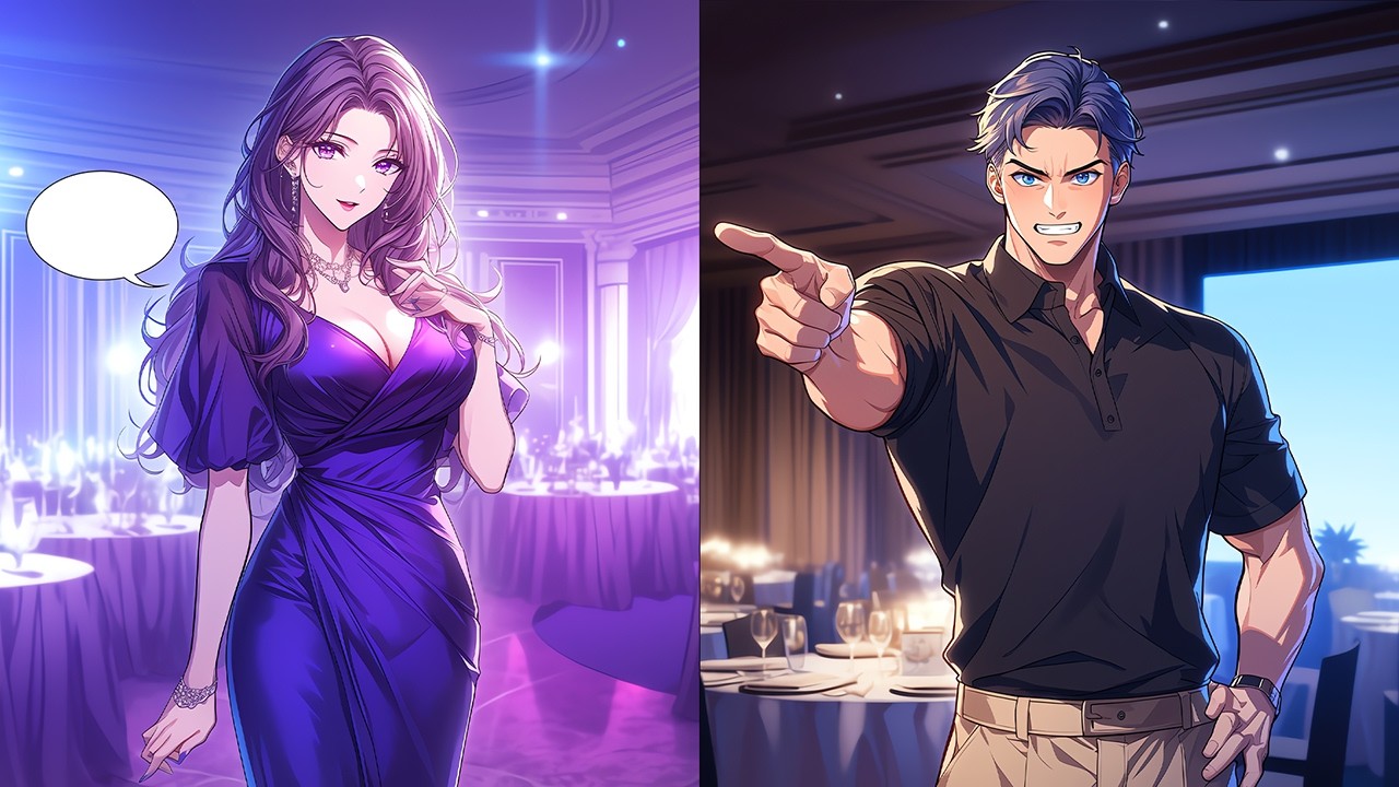 He poured wine on my head. My wife asked me to apologize. They didn't know I was their real boss