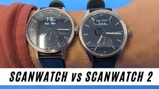 Withings Scanwatch vs Scanwatch 2  Side by Side  Comparing Differences